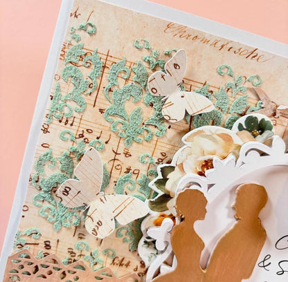 Handmade Keepsake Wedding Card