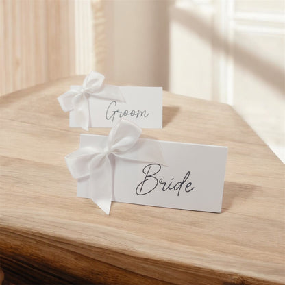 The Bow Place Card