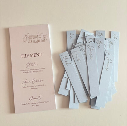 Venue Illustration Menu