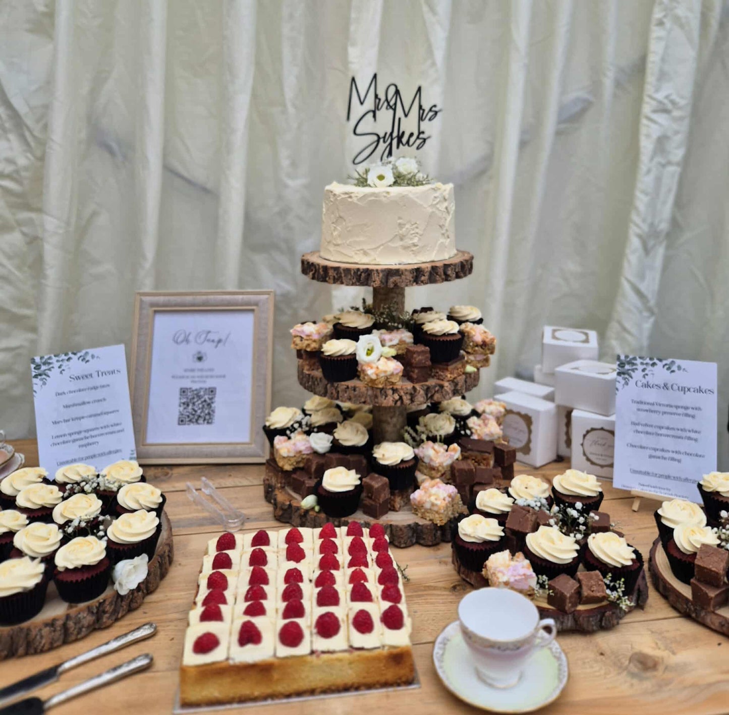 Printed Cake Signs