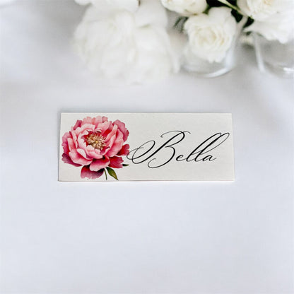 The Peony Bloom Place Card