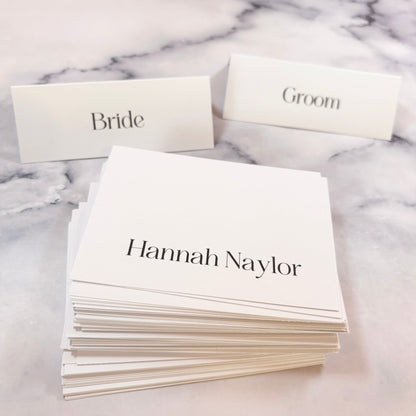 Classic Name Place Card
