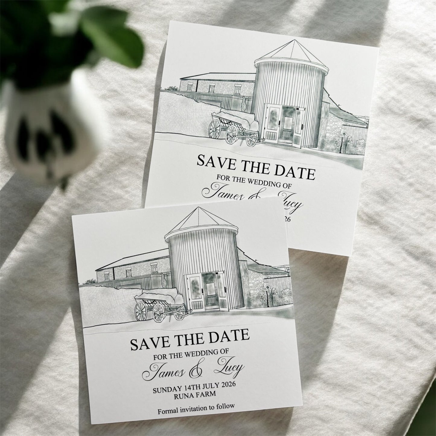 The Illustrated Venue Save the Date