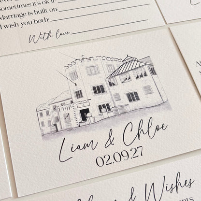Sample Advice & Wishes Card