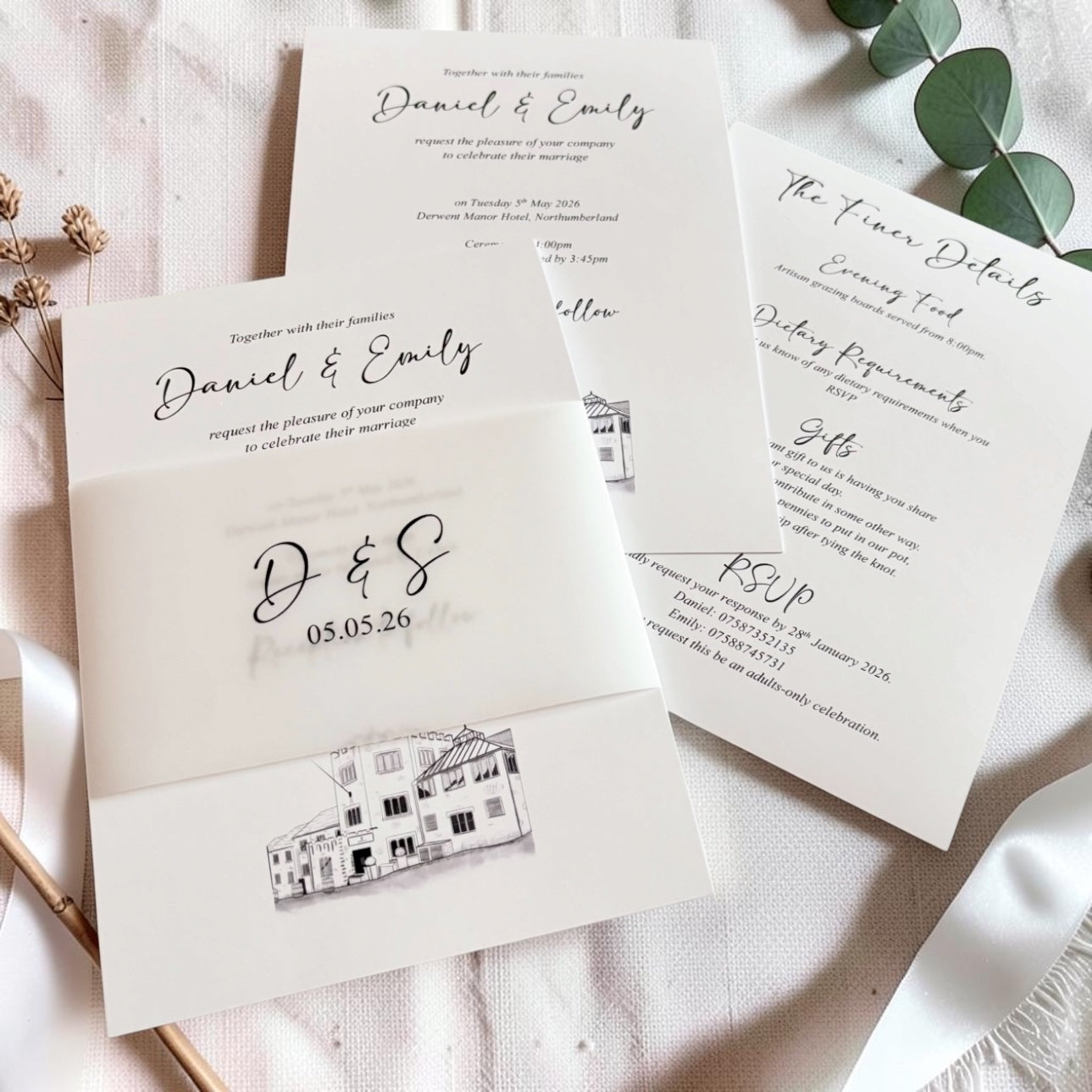 The Classic Vellum Suite