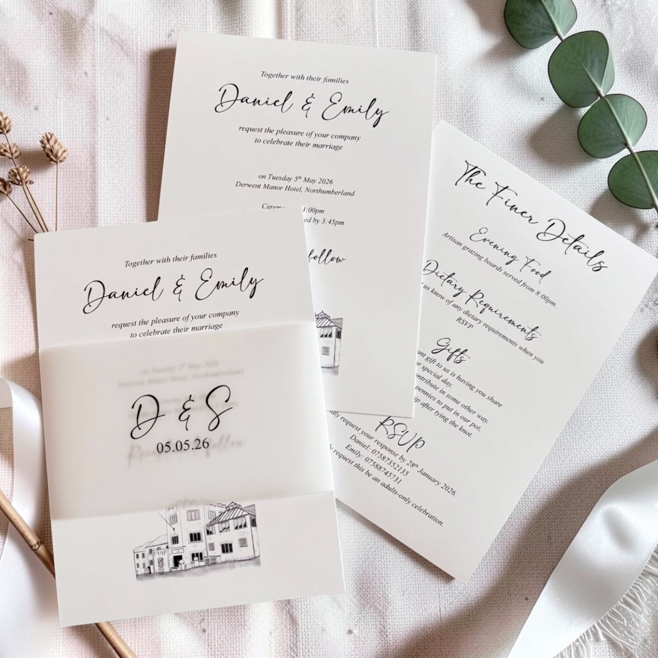 The Classic Vellum Suite