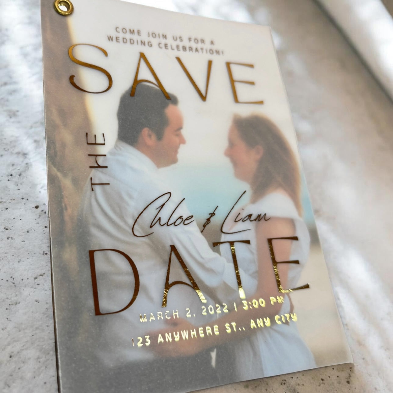 Radiant Love Save The Date