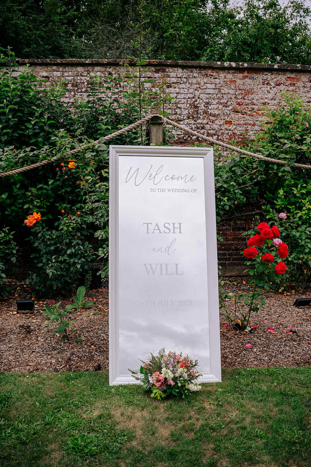 Wedding Mirror Decals