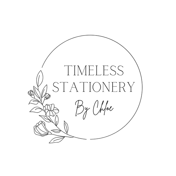 Timeless Stationery by Chloe