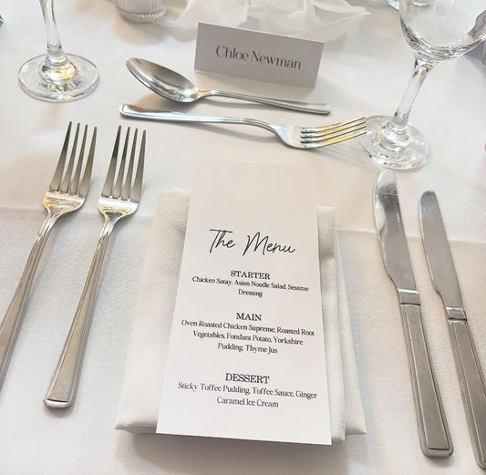 The Classic Menu